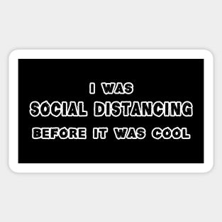 Social Distancing Funny AntiSocial Introvert Sticker